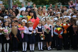Первый звонок прозвенел более чем для 1500 первоклассников