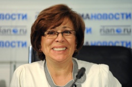 Ирина Роднина поздравила лобненцев с новым годом