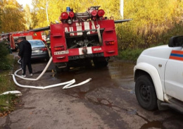 В Лобне ликвидирован пожар. Пострадавших нет