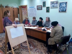 В ОДП "Рассвет" "Лобненского КЦСОН" проведено занятие по арт-терапии