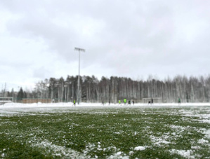 На стадионе «Москвич» в Лобне запущена система подогрева поля