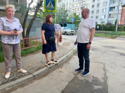 В Лобне провели встречу с жителями улицы Чехова