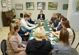 ВРИП главы Лобни встретилась с женами участников СВО