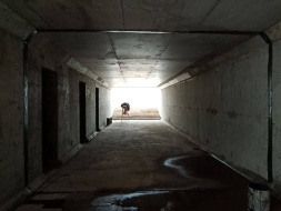 На Северном обходе Лобни продолжается строительство подземных пешеходных переходов