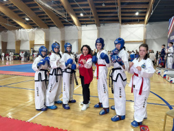 Школьница из Лобни победила в чемпионате и первенстве ЦФО по тхэквондо 