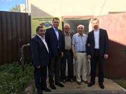 Никита Чаплин встретился с армянской диаспорой в Лобне 
