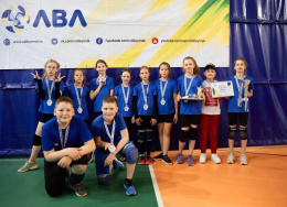 Лобненцы заняли призовое место в Детской любительской волейбольной лиге Москвы