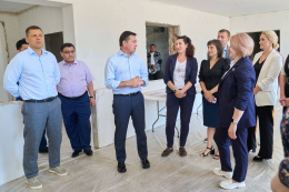 Губернатор Подмосковья проверил строительство школы в соседнем с Лобней муниципалитете