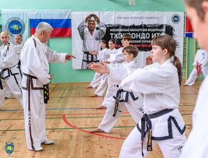 Международный мастер-класс по тхэквондо с корейским гранд-мастером прошел в Лобне