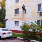 УК города активно ремонтируют межпанельные швы в домах