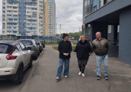 Жители улицы Колычева встретились с заместителем главы Лобни