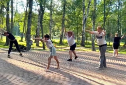 В Лобне провели открытую тренировку по фитнес-танцам