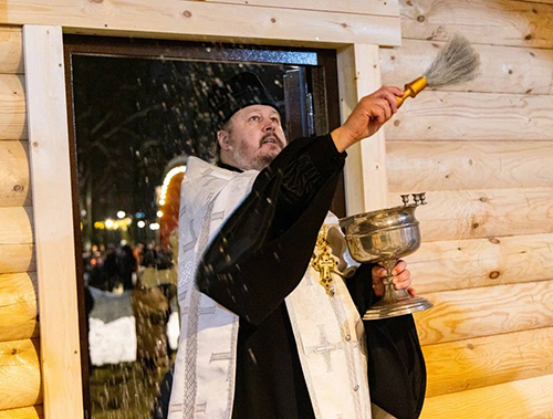 Более тысячи шестисот человек посетили парк Киово в Лобне на Крещение Господне