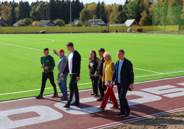 Реконструкция стадиона «Труд» в Лобне на финишной прямой Реконструкция стадиона «Труд» в Лобне на финишной прямой