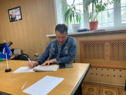 Заместитель председателя Совета депутатов городского округа Лобня Александр Кузьмиченко провел очередной прием граждан