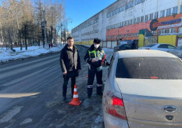Администрация города Лобня проведала совместную акцию с ГИБДД «Маленький большой пассажир»