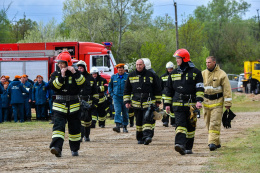 В здании ОМВД России по г.о. Лобня проведены пожарно-тактические учения