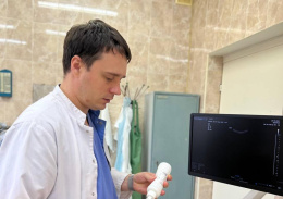 В Лобненской больнице новый аппарат УЗИ В Лобненской больнице новый аппарат УЗИ