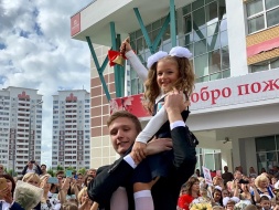 Торжественные линейки состоялись в Лобне
