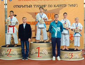 Каратисты из Лобни стали призерами Межрегиональных соревнований