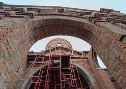 В Лобне возобновили строительство храма 