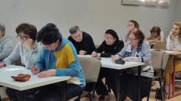 Самому старшему участнику «Тотального диктанта» в Лобне 84 года