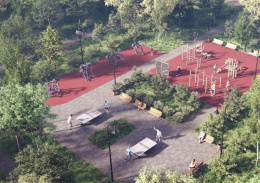 Пешеходные дорожки, новая сцена и ливневая канализация: в парке Киово Лобни идет масштабная реконструкция Пешеходные дорожки, новая сцена и ливневая канализация: в парке Киово Лобни идет масштабная реконструкция