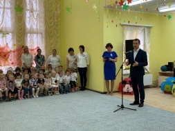 В детском саду "Ласточка" открылась новая группа "Жаворонки"