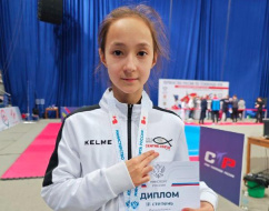 Тхэквондистка из Лобни прошла отбор в сборную России
