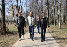 Лобню продолжают готовить к летнему сезону 