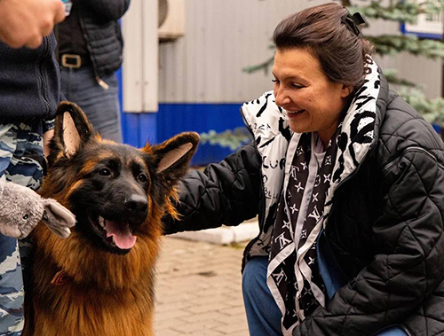 Кинологическая служба полиции Лобни пополнилась новым сотрудником Кинологическая служба полиции Лобни пополнилась новым сотрудником