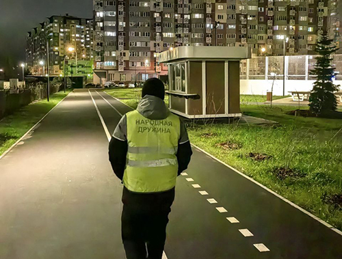 Народная дружина Лобни продолжает активную работу по охране общественного порядка