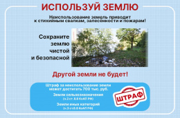 Вниманию Лобненцев: неиспользование земельного участка приводит к стихийным свалкам, залесенности и пожарам