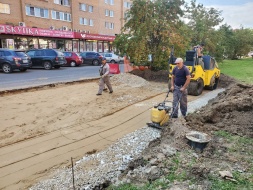 Парковка площадью более 2500 квадратных метров появится на дублере улицы Ленина 
