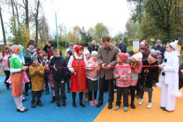 В Лобне открыли ещё одно игровое пространство для детей