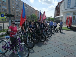 Единый день велопарадов России состоялся в Лобне
