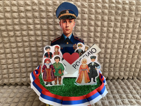 Маленькие лобненцы смастерили поделки, посвящённые полицейским