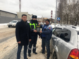 в Лобне состоялась акция "Засветись!"