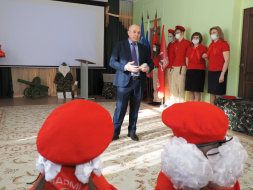 Николай Гречишников принял участие в торжественном посвящении воспитанников детского сада в Клуб Юнармейцев