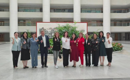 Делегация из Лобни встретилась с федерацией женщин города-побратима Тайань в Китае