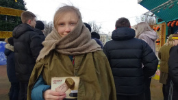 Акция «Блокадный хлеб» прошла в городском парке Лобни