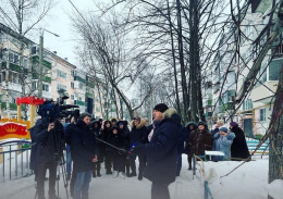 Состоялась встреча с жителями домов по улице Деповская