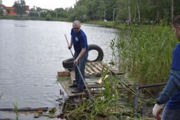 31 мая в Лобне состоялся субботник по очистке пруда в парке «40 лет октября» и пруда на Москвиче 