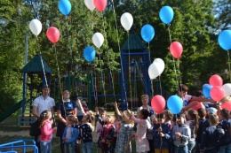 Еще одна площадка была открыта сегодня в Лобне