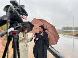 В Лобне досрочно открыли съезд с Рогачевского шоссе В Лобне досрочно открыли съезд с Рогачевского шоссе