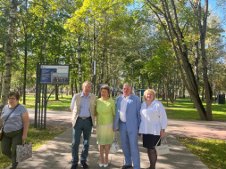 По традиции в День города открыли обновленную Галерею славы По традиции в День города открыли обновленную Галерею славы