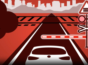 Администрация городского округа Лобня напоминает о безопасности на железнодорожных переездах