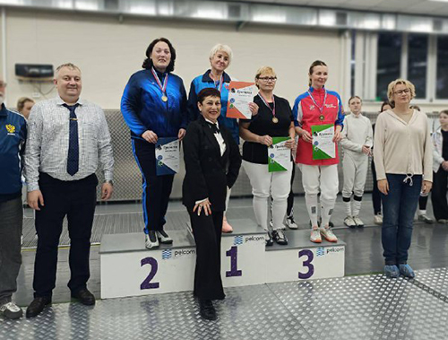 Тренеры из Лобни - победители турнира по фехтованию