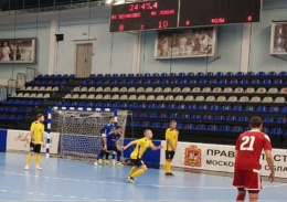 Лобненская команда по мини-футболу обыграла команду из Чехова