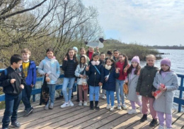 Лобненские школьники посетили озеро Киово
